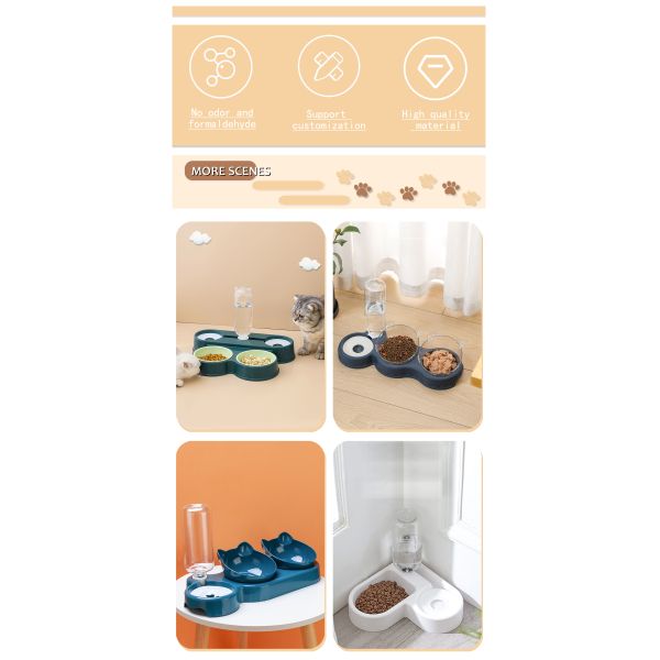 Stainless Steel Pet Drinking Water Fountain Automatic Water Dispenser 3L Capacity