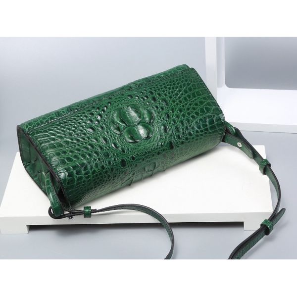 Genuine Crocodile Skin Lady Small Flap Purse Authentic Alligator Leather Women Sling Shoulder Bag Female Cross Body Bag
