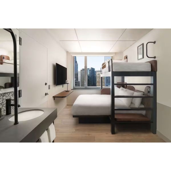 Canopy by Hilton Customized Modern Design Hotel Bedroom Furniture 5 Star Luxury Wood Furniture for Resorts