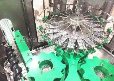 Carbonated Soda Water Crown Capping Machine / Coke Cola Bottle Filling Line