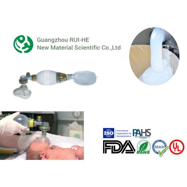 Baby Nipple Medical Grade Silicone Rubber , Clear Silicone Rubber Liquid State