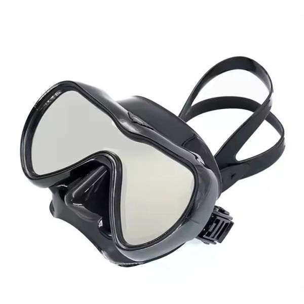 UV Protective Scuba Diving Mask Safety Shatter Resistant Silicone Dive Mask Coating Glass