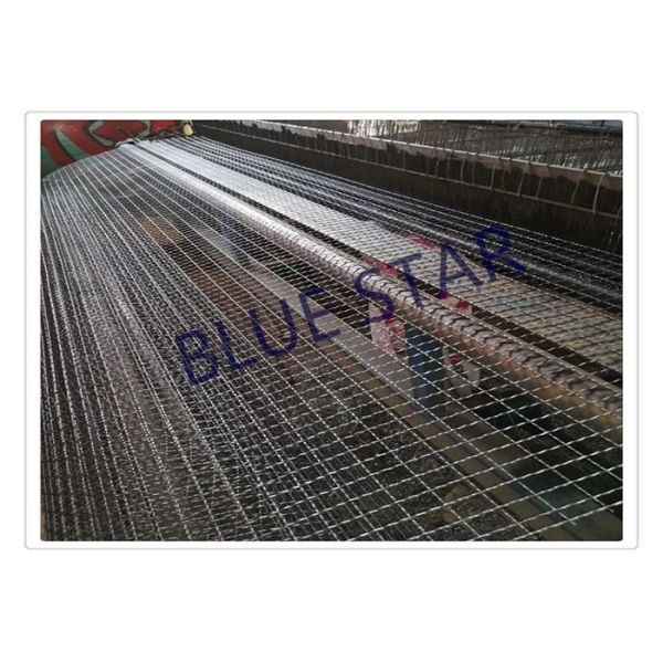 Galvanized / Carbon Steel Wire Mesh Single / Double Intermediate Weave Pattern