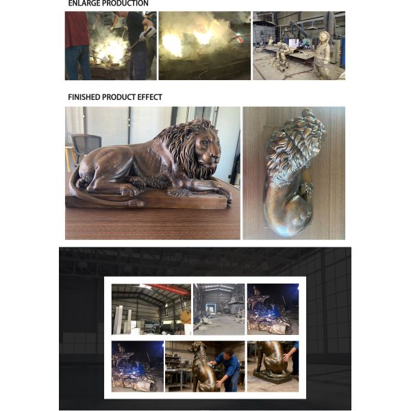 A Life-size Realistic Bronze Sculpture of a Sitting Dog