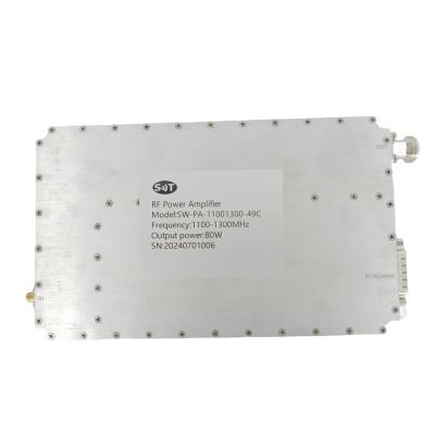 1100-1300MHz 80W RF Power Amplifier for Electronic Warfare with Excellent Gain and Stability