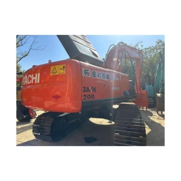 2022 ano modelo usado Hitachi ZX200 escavadeira no Japão motor ISUZU