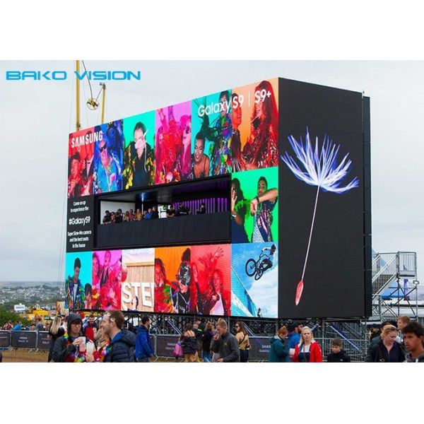 Die Casting Aluminum 6500 Nits P3.91 LED Stage Video Wall