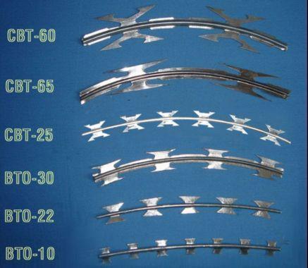 Hot Dipped Galvanized Razor Wire