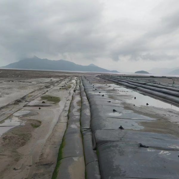 Heavy Duty PET Woven Geotextile Soil Stabilization Film Geotextile