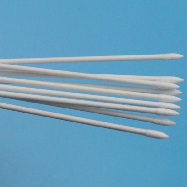 BB-013 bâtonnet de papier biodégradable mini pointé de salle blanche Qtips de nettoyage industriel