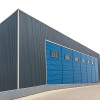 Hangar de aço Q235 Q345 do armazém da luz da construção 100000 SQM da casa pré-fabricada