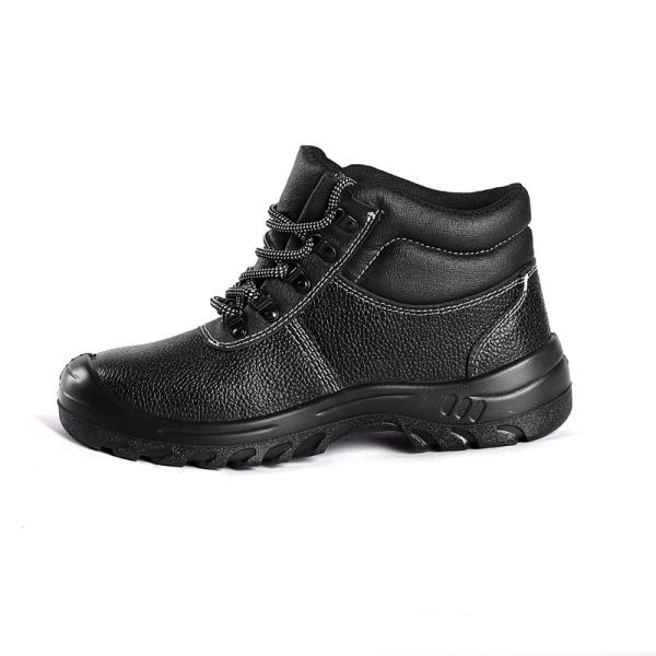 OEM/SHENGJIE Premium Quality Durable Work Shoes Embossed Cow Leather Upper Anti-Static Technology Steel Toe Safety Shoes