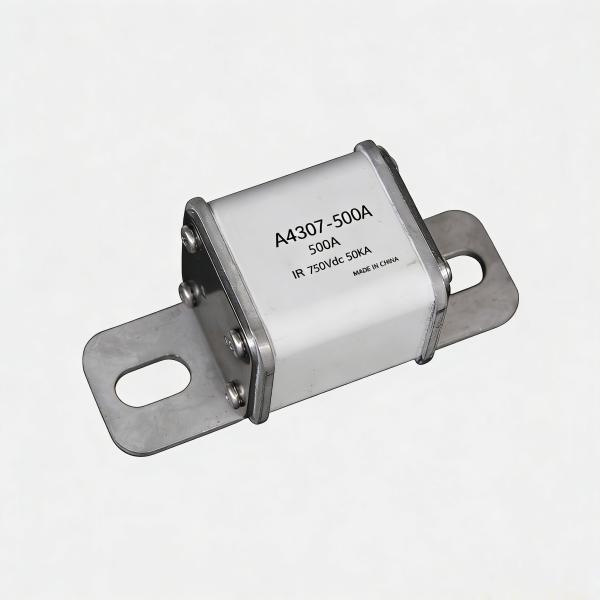 High Voltage EV Fast Acting Fuse 1000VDC 300A to 350A with 50kA Breaking Capacity for On-Board Chargers