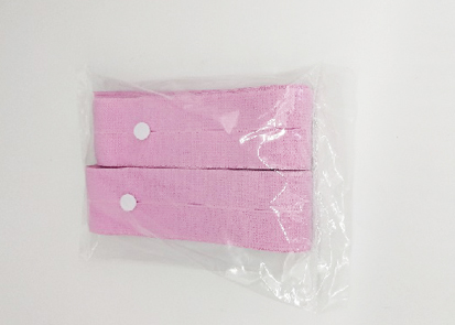 Elastic Pink Knitted Cardiotocography Medical CTG Belts