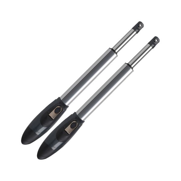 Swing Door Straight Double Arm Gate Opener Kit Heavy Duty 300kg Remote Control