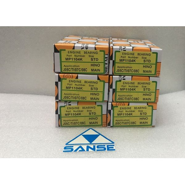 Metal Engine Connecting Rod Bearing J05C / J08E Hino Spare Parts