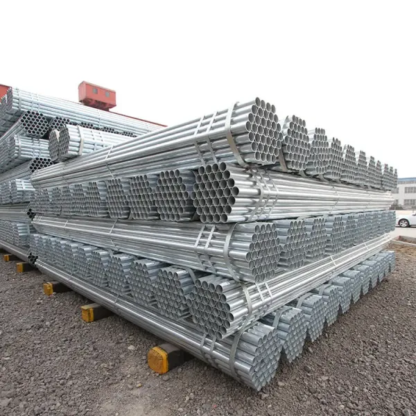 6m 12m tube d'échafaudage galvanisé à chaud zinc 40-600g/m2