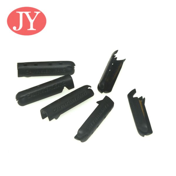 jiayang matte silver color 4.0mm cord laser logo metal tipping for pant lace cord aglets tipping