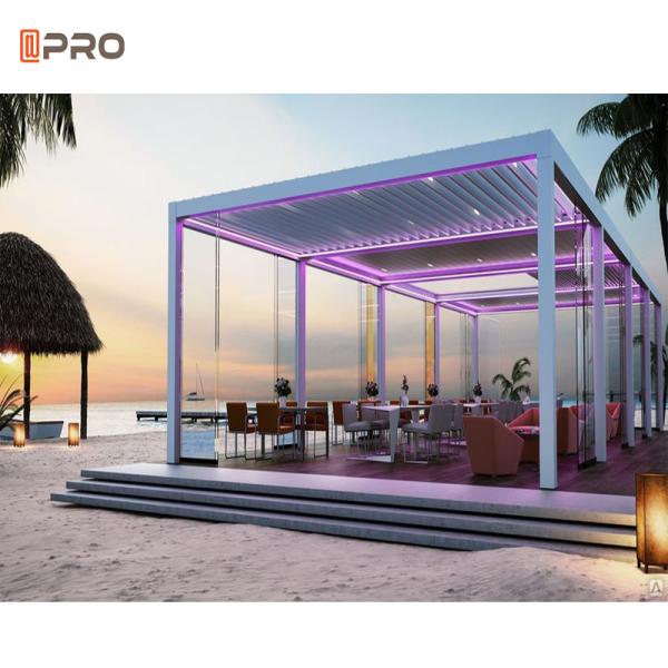 Aluminum Customized Arches Arbours Pergola Modern Garden Waterproof pergola