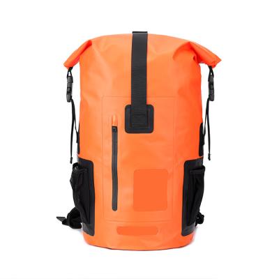 matériel imperméable antipoussière de bâche de PVC du sac à dos 35L 500D d'alpinisme