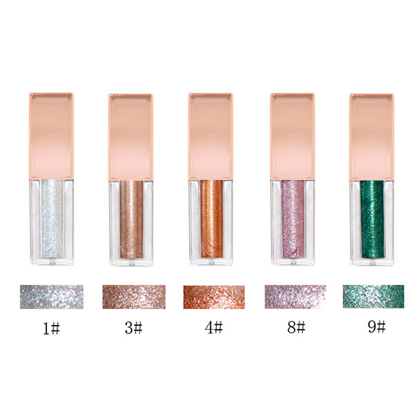 Cosmetic Makeup Waterproof Liquid Metallic Glitter Eyeshadow