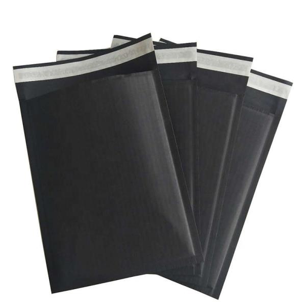 Lightweight Biodegradable Padded Mailers Fully Black Compostable Padded Mailers Anti Static