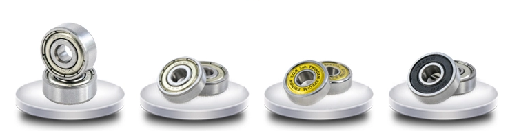 Roulements à billes profonds 607zz 2rs ABEC-3 de cannelure de boîte de vitesse sans friction pour un moteur plus propre