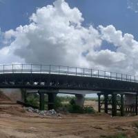 Special Steel Structure Emergency Modular Bridge Prefab Pedestrian Bridge Corrosion Resistance