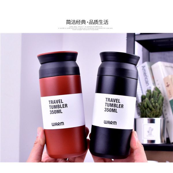 Portable 350 ml Compact en acier inoxydable Pour le bureau à domicile, tasse de thé extérieure, tasse de café, thermos