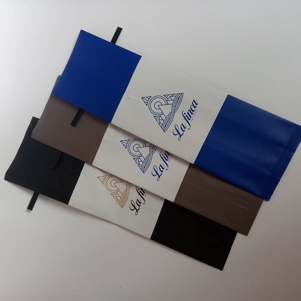 Back Sealed Laminated Side Gusset Bag Customized Printed Logo Aluminum Foil