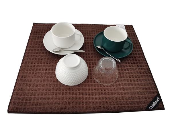 220gsm Microfiber que seca Mat For Kitchen Quick Dry seco todo o poliéster