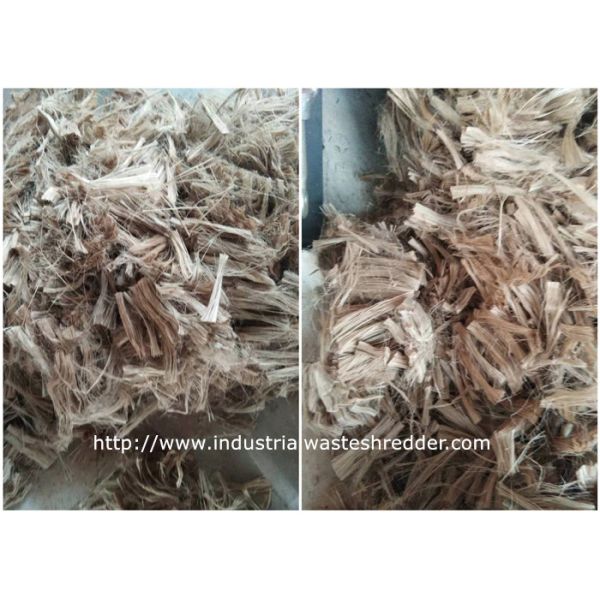 Сила сырцового шредера белья оборудования вырезывания волокна льна большая