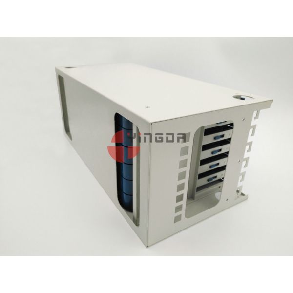 Блок управления волокна на 19 белизна 1.2мм металла порта ОДФ 4У дюйма 72 с подн