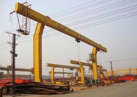 Easy Install L Type Workshop 200 Ton Gantry Crane Single Girder