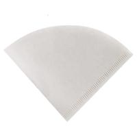 Outil jetable non blanchi naturel de filtre de café de papier filtre de café de cône