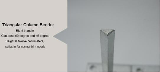 Metal Channel Letter Rounded Corner Aluminum strip Letter Rounded Corner Bender