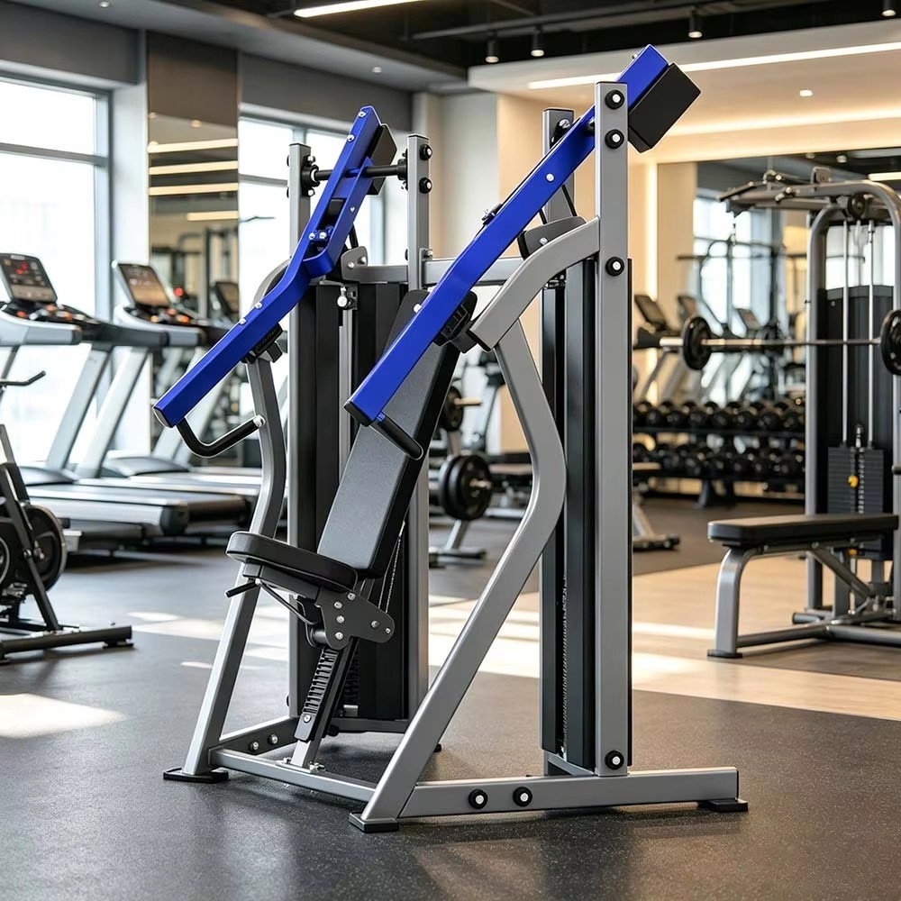 Commercial Chest Press Machine Gym Chest Press Equipment for Targeting Chest Muscles Upper Body Strength Training