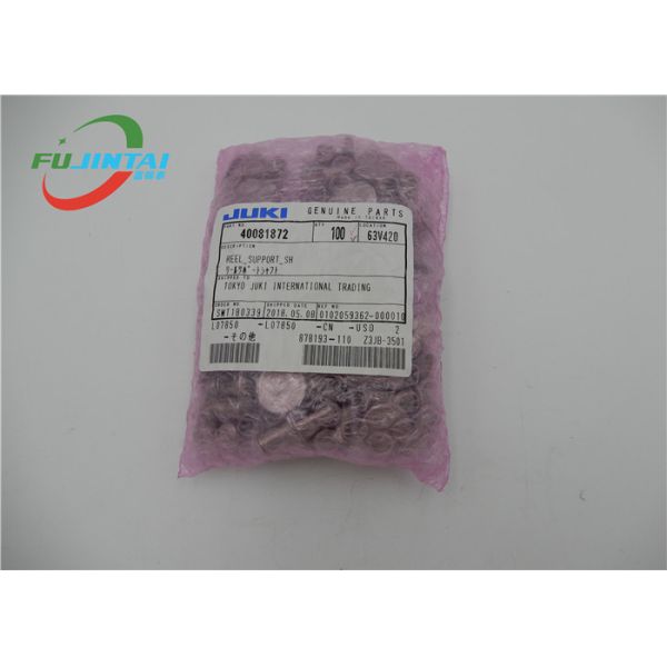 Metal Material SMT Machine Parts , Juki Feeder Reel Support Shaft 40081872 With CE