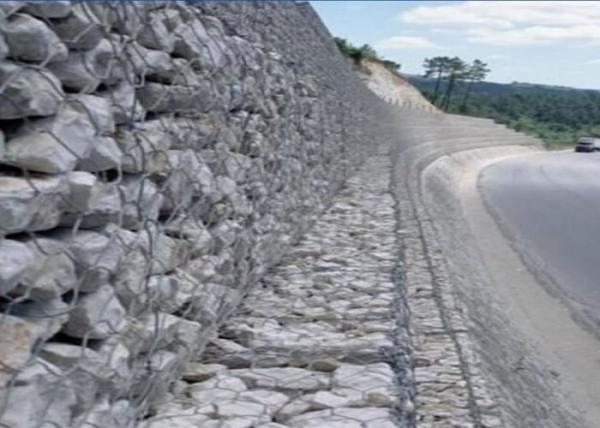 60x80mm 80x100mm Mattress Slope Retaing Wall 2x1x3m Galvanized Gabion Mesh