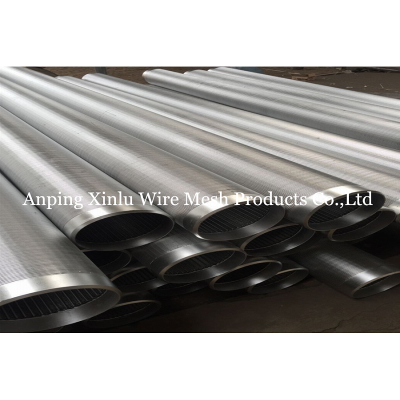 Slot 60 Stainless Steel V Wire Screen Pipe Sand Control For Water Well