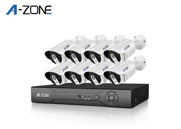 Surveillance 8CH Poe CCTV Camera Kit 2mp Small Ip Camera Poe CE FC ROHS