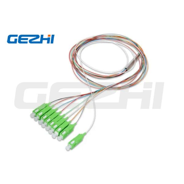 1×16 SC/APC Optical Fiber PLC Splitter - Steel Tube Type with High Reliability for FTTx Systems