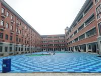 Coloful UV Resistant Rubber Flooring Outddor For Community / Housing Estate / Park