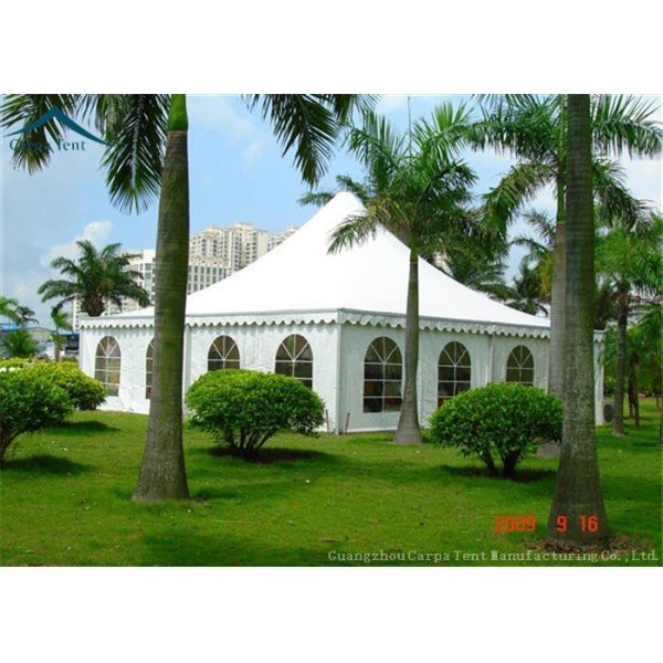 Commercial Huge Tent Pagoda Tents  For Marketing Point Shop Space