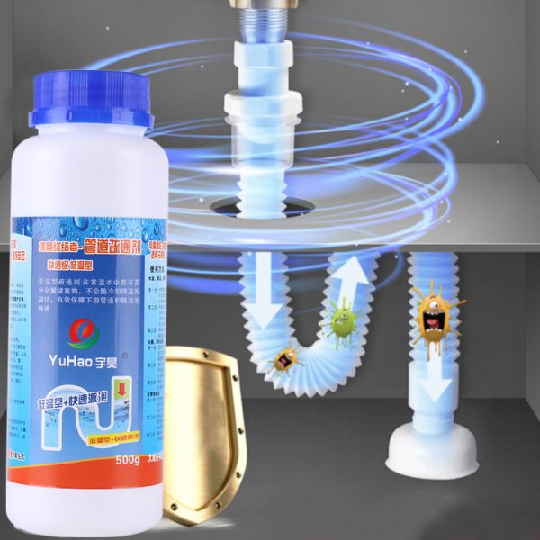 500g растворяют печь уборщика стока порошок извлекает засорение 57*57*120mm сток