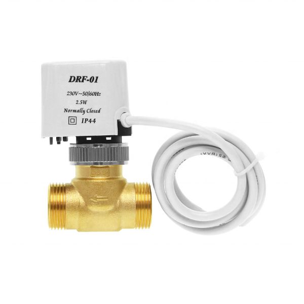 Screw Connection HVAC Motorized Valve Dynamic Balancing 2 way