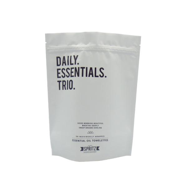 Snack Biodegradable Packaging Bags Tasteless 100% Cornstarch PLA Stand Up Pouch