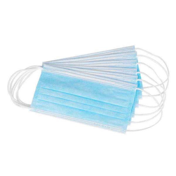 Disposable pollution dust proof sterile safety anti pm2.5 3ply face mask supplier