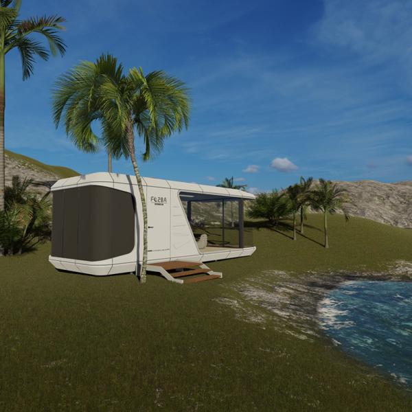 Prefab House Capsule House Space Capsule Mobile House One Bedroom One Living Room One Balcony Starry Sky Hotel B B