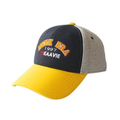 5 Panel Custom Embroidered Dad Caps 56cm 58cm Custom Logo Curve Brim